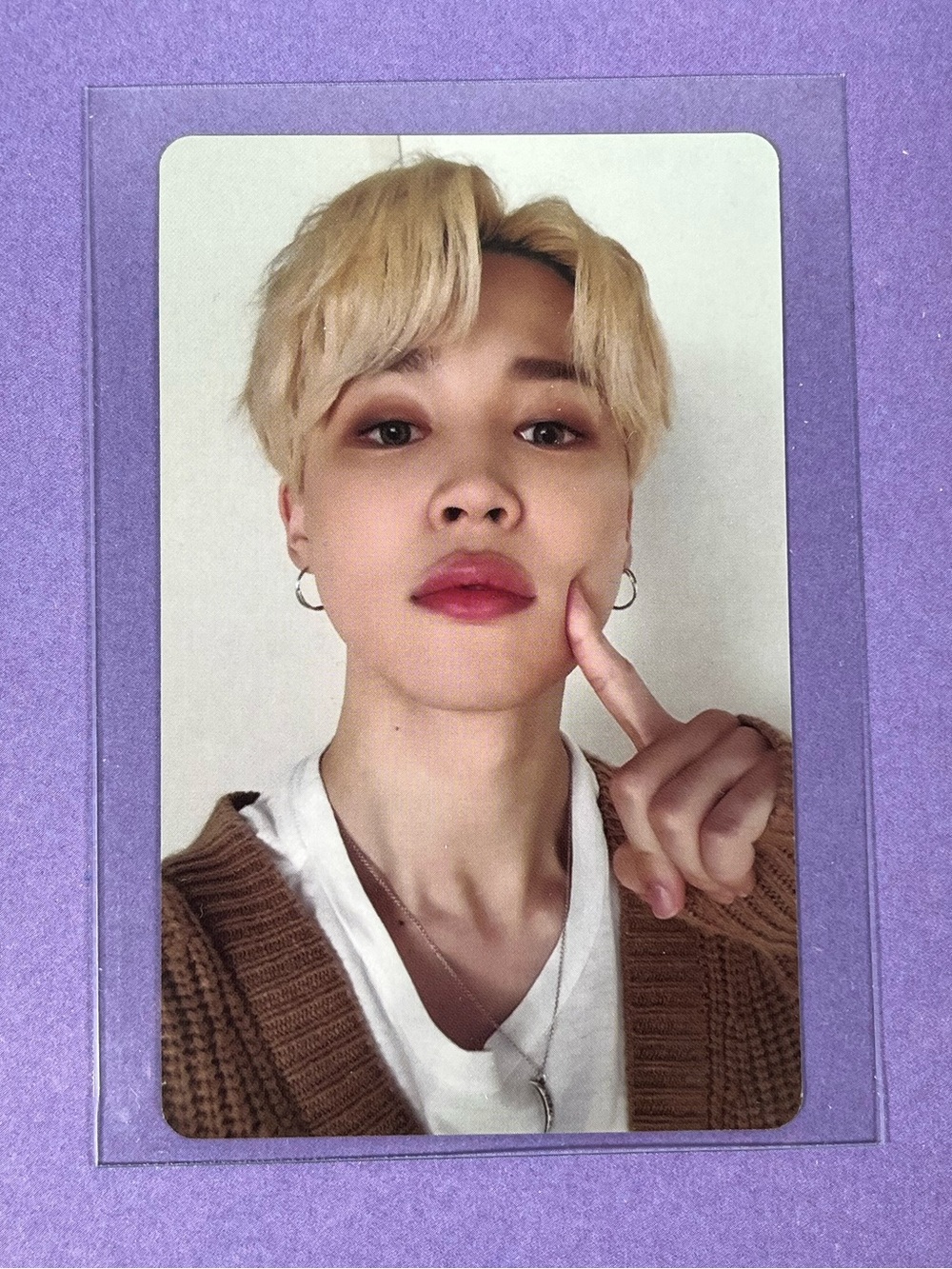 BTS Park Jimin Official Deco Kit Double-Sided Photocard